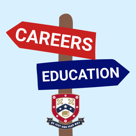 Careers Arrows Education Advice Graphic
